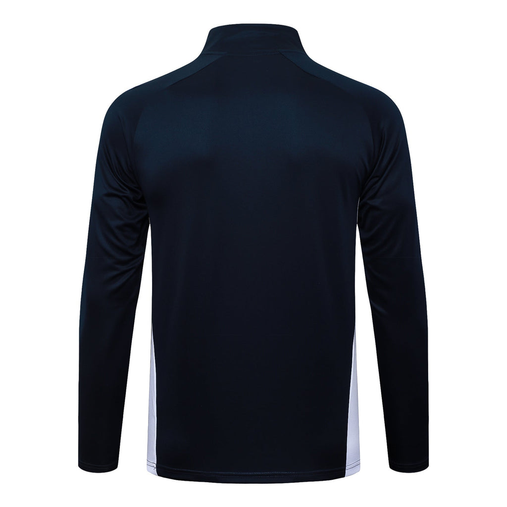 Fato de Treino Real Madrid CF 2025-26 - Camisola com Fecho