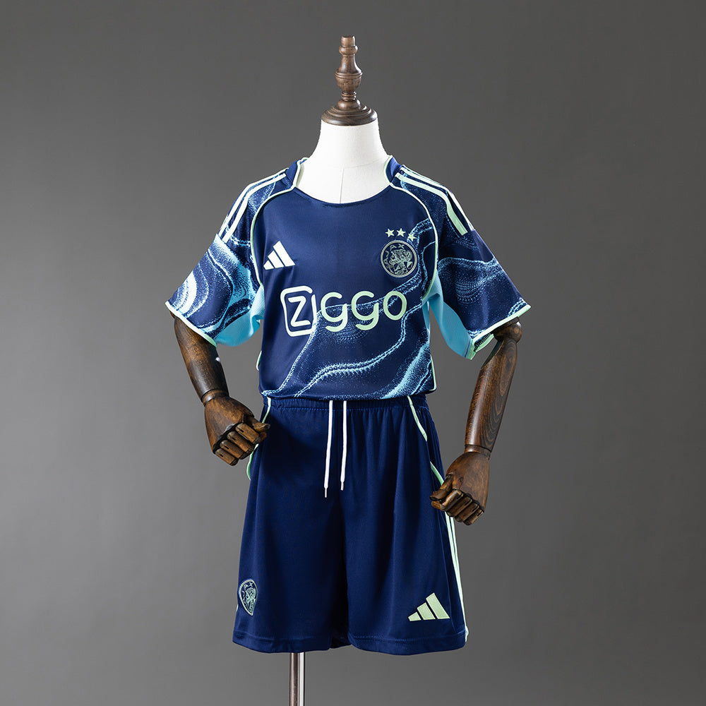 Kit Criança AFC Ajax 2025-26 Alternativo