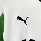 Camisola US Sassuolo 2025-26 Alternativa Branca Versão Adepto