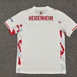 Camisola 1.FC Heidenheim 2025-26 Alternativa Branca Versão Adepto