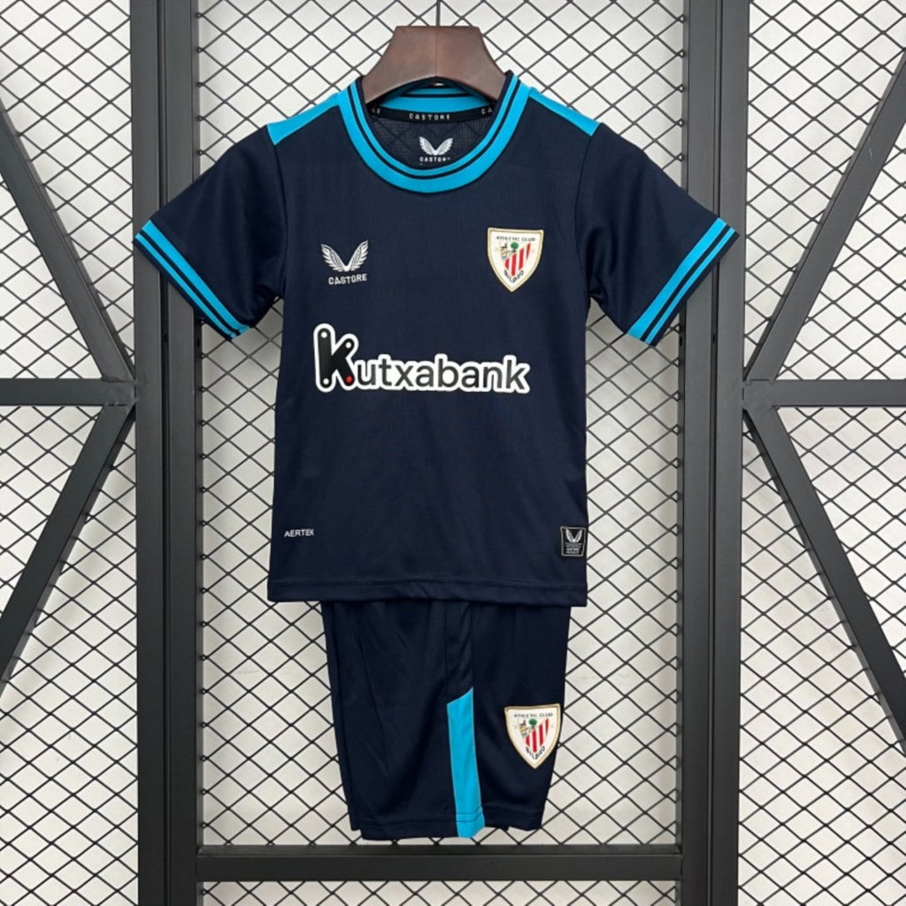 Kit Criança Athletic Club Bilbao 2025-26 Alternativo