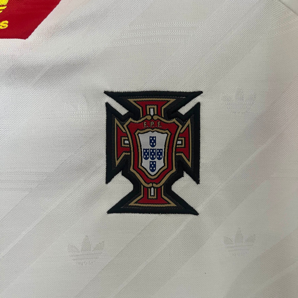 Camisola Portugal Retrô Branca Alternativa 92/94