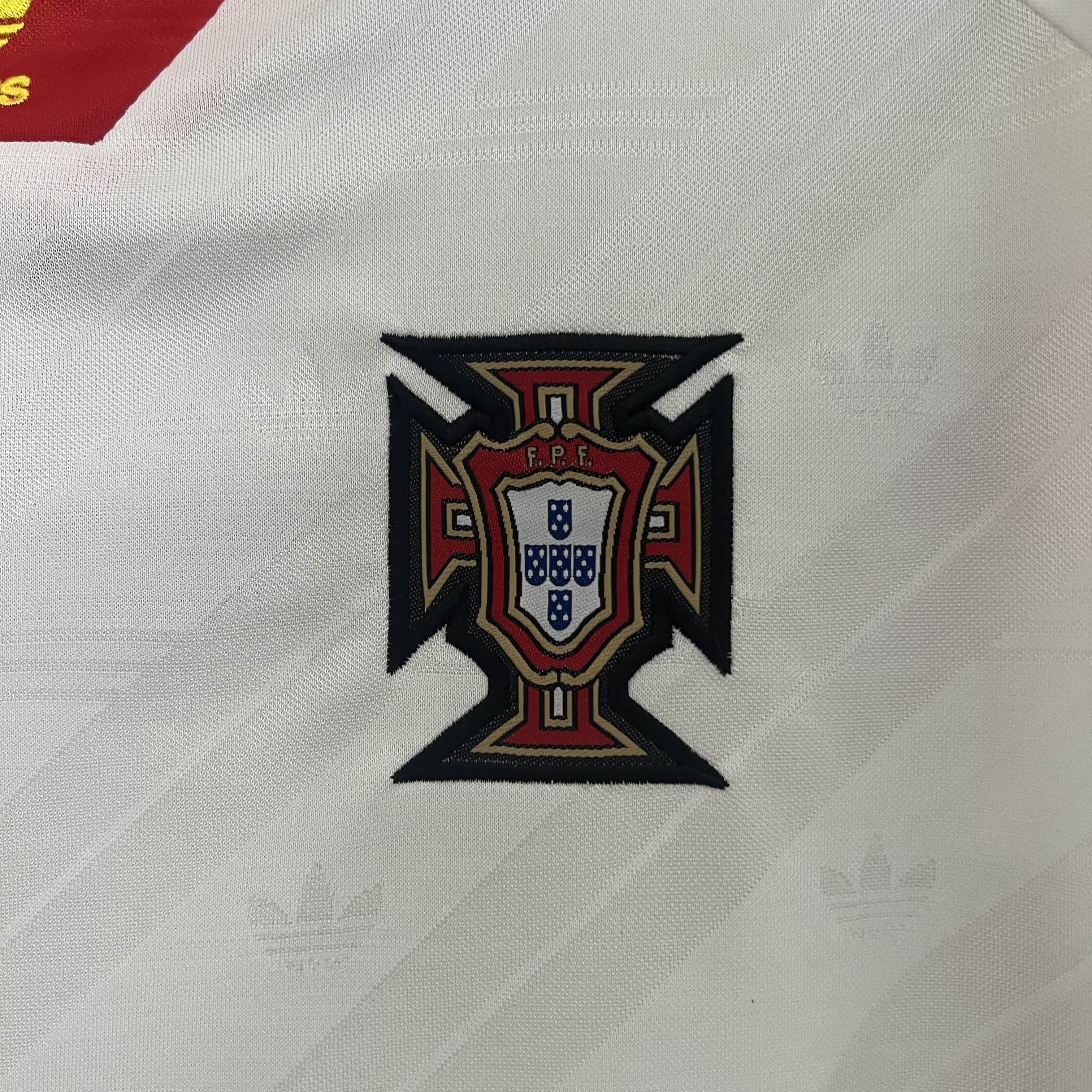 Camisola Portugal Retrô Branca Alternativa 92/94