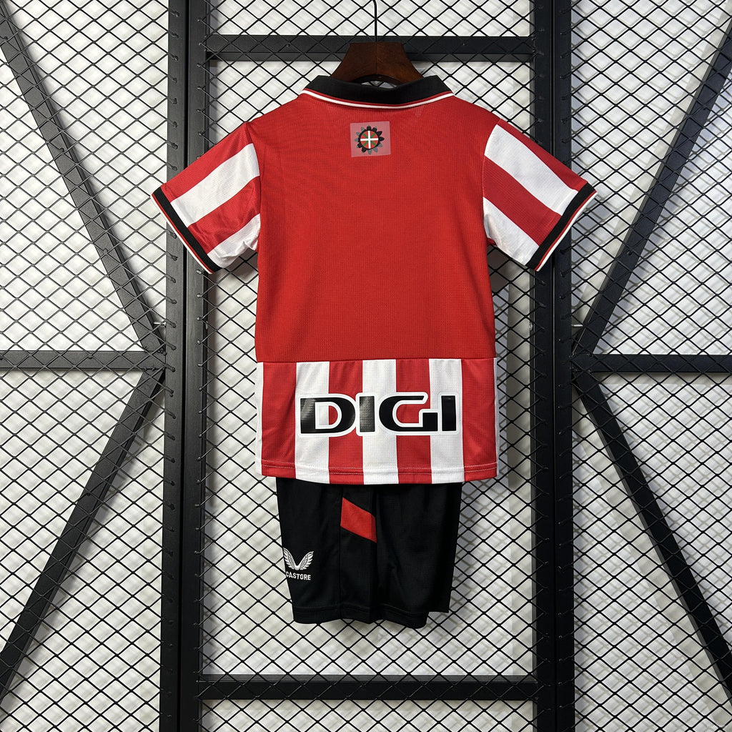 Kit Criança Athletic Club Bilbao 2025-26 Principal