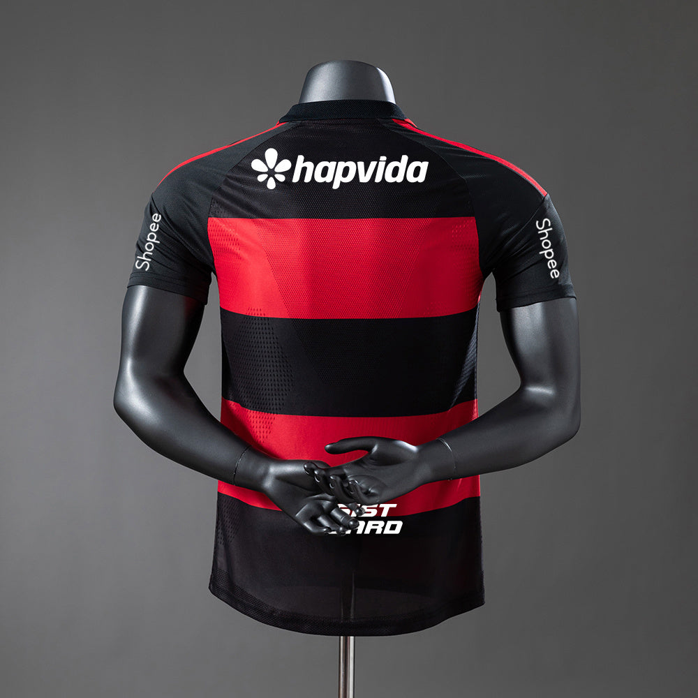 Camisola CR Flamengo 2026-27 Principal Versão Jogador Todos Patrocinadores