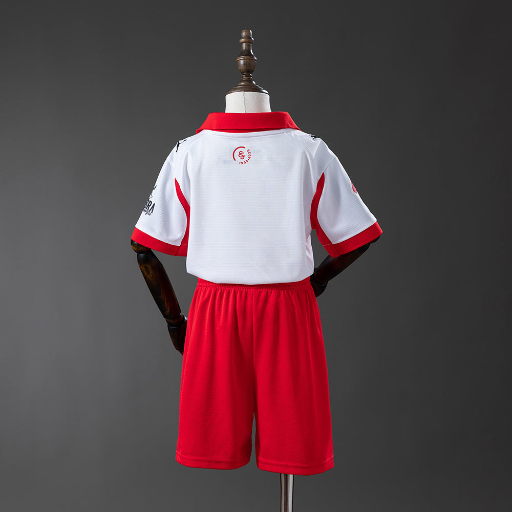 Kit Criança Real Sporting de Gijón 2025-26 Alternativo