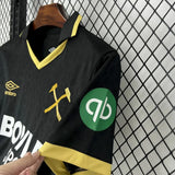 Camisola WH 2025-26 Alternativa Preta Versão Adepto