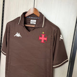 Camisola Vasco da Gama 2025-26 Alternativa Vermelha Lisa Versão Adepto