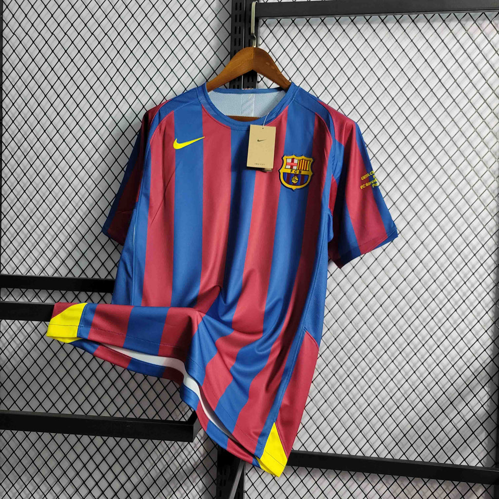 Camisola FC Barcelona 2005-06 Principal Final UCL