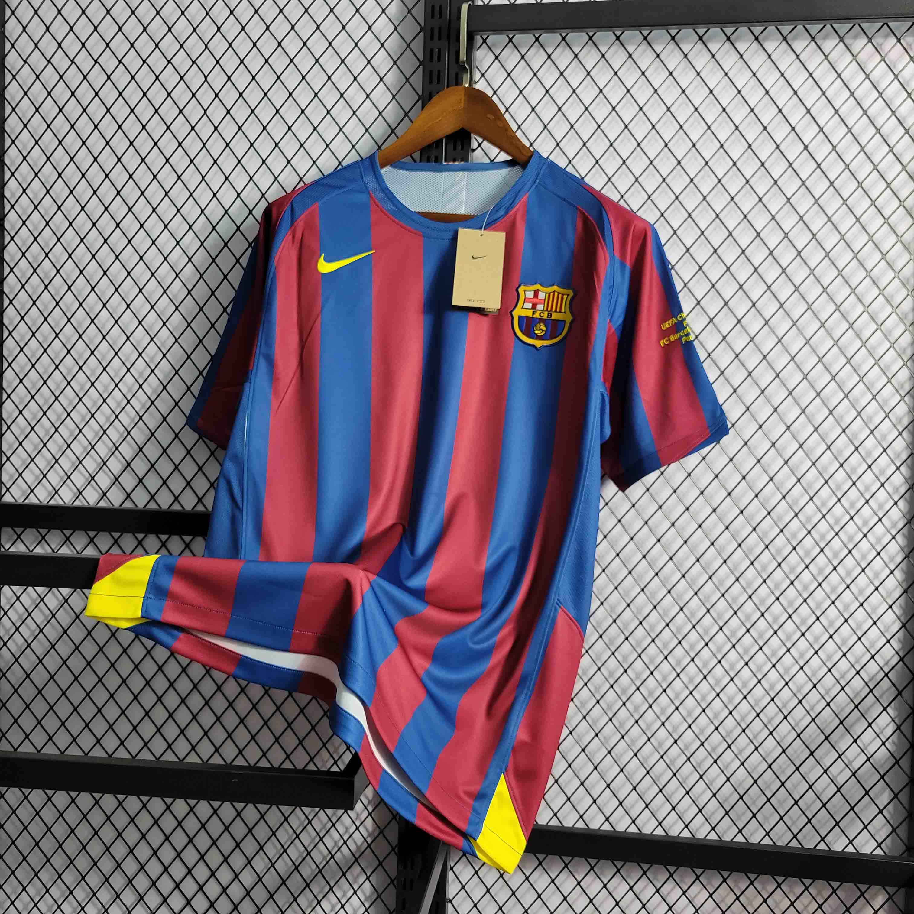 Camisola FC Barcelona 2005-06 Principal Final UCL
