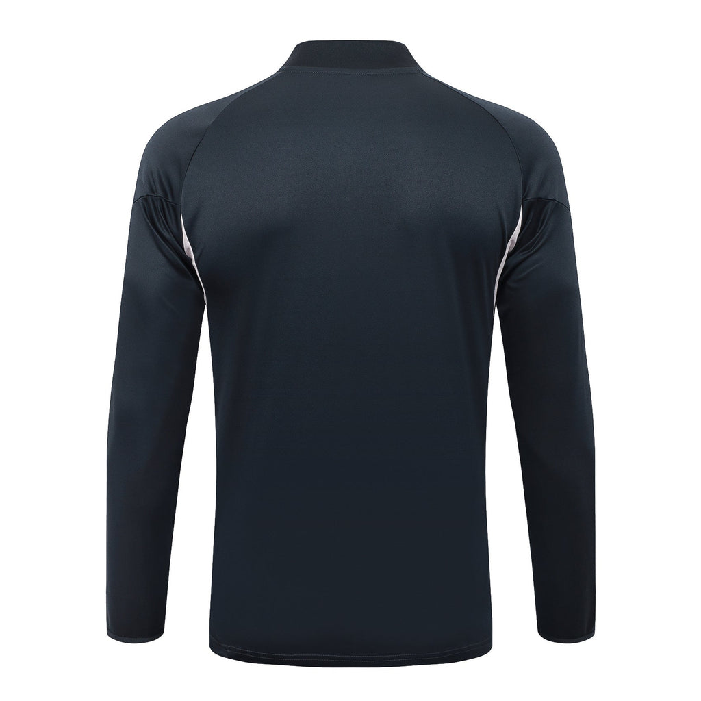 Fato de Treino Real Madrid CF 2025-26 - Camisola com Fecho