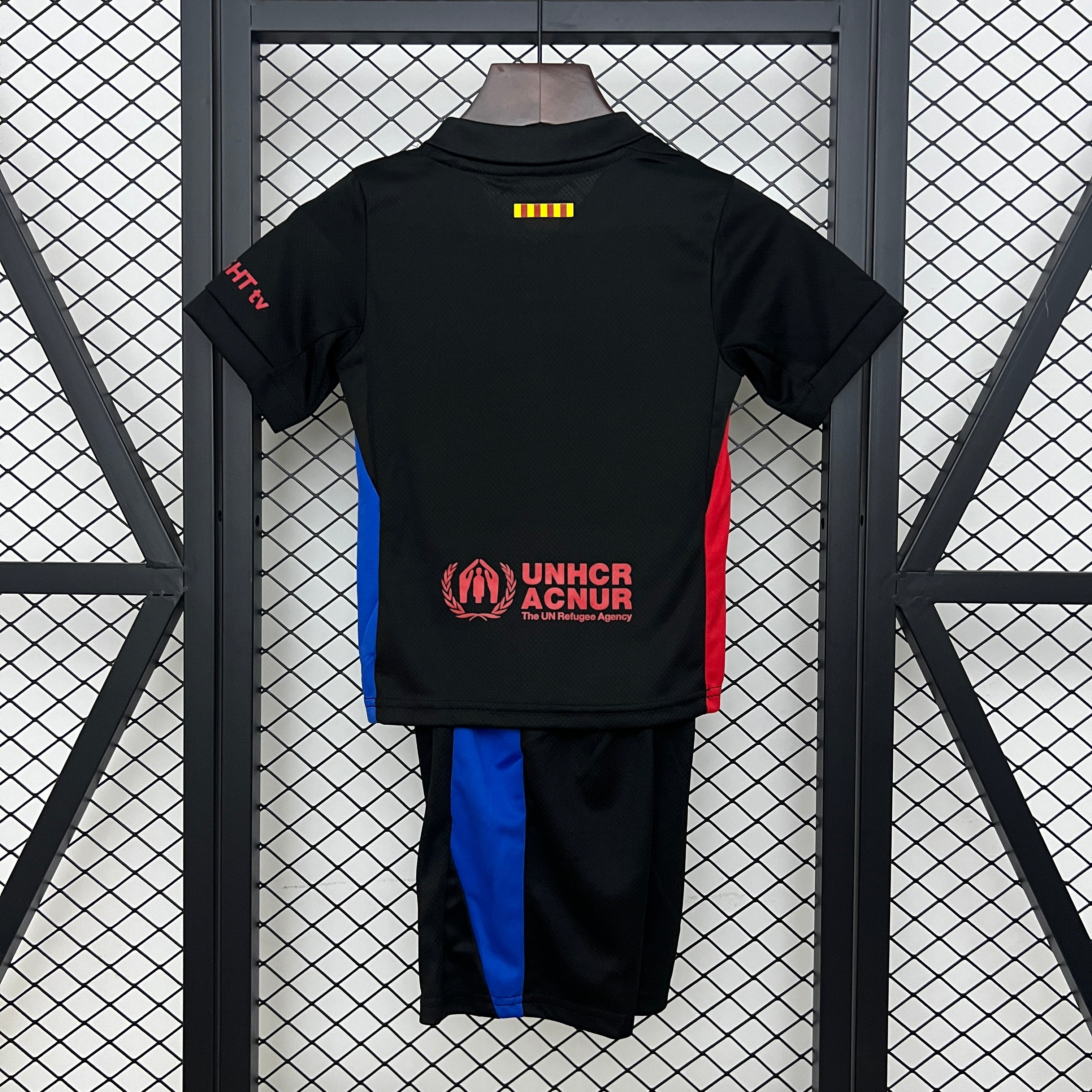 Kit Criança FC Barcelona 2025-26 Edição Travis Scott
