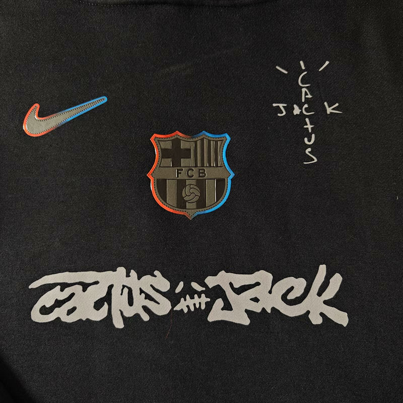 Sweat FC Barcelona 2025-26 Travis Scott Azul