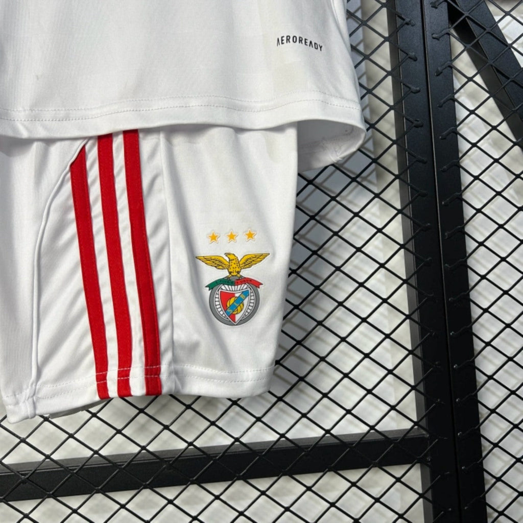 Kit Criança SLB 2025-26 Alternativo Branco