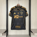 Camisola Atlético-MG 2025-26 Alternativa Preta Versão Adepto Todos Patrocinadores