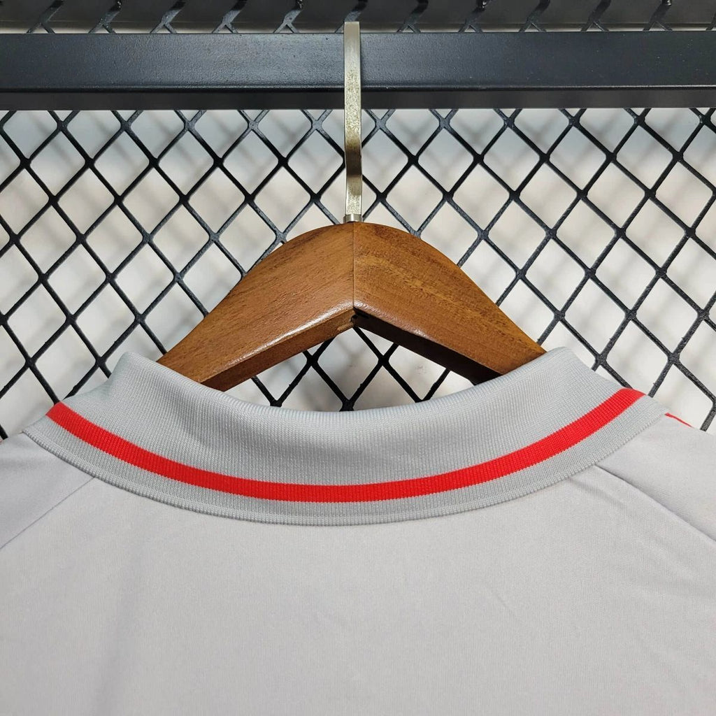 Camisola Olympique Lyon 2025-26 Alternativa Cinzenta Versão Adepto