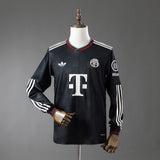 Camisola Manga Comprida FC Bayern Munique 2025-26 Alternativa Preta Versão Adepto