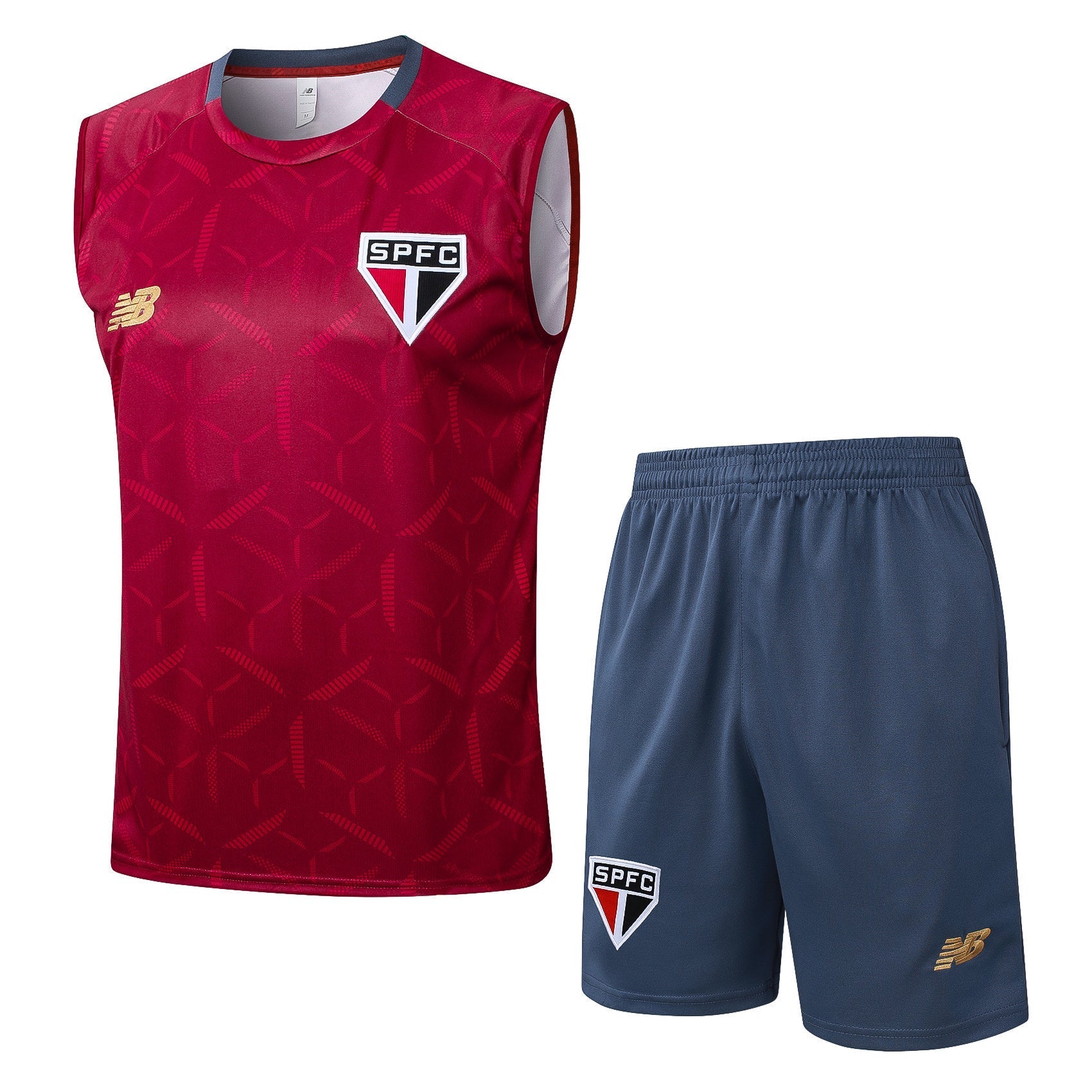Kit Treino Manga Cava São Paulo FC 2025-26