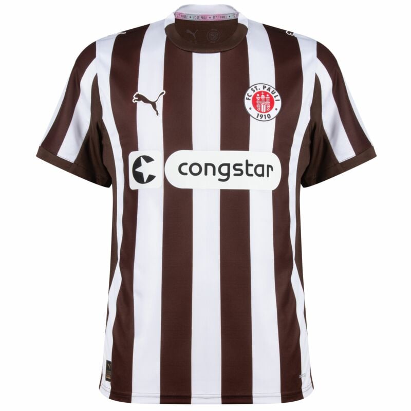 Camisola FC St. Pauli 2025-26 Principal Versão Adepto