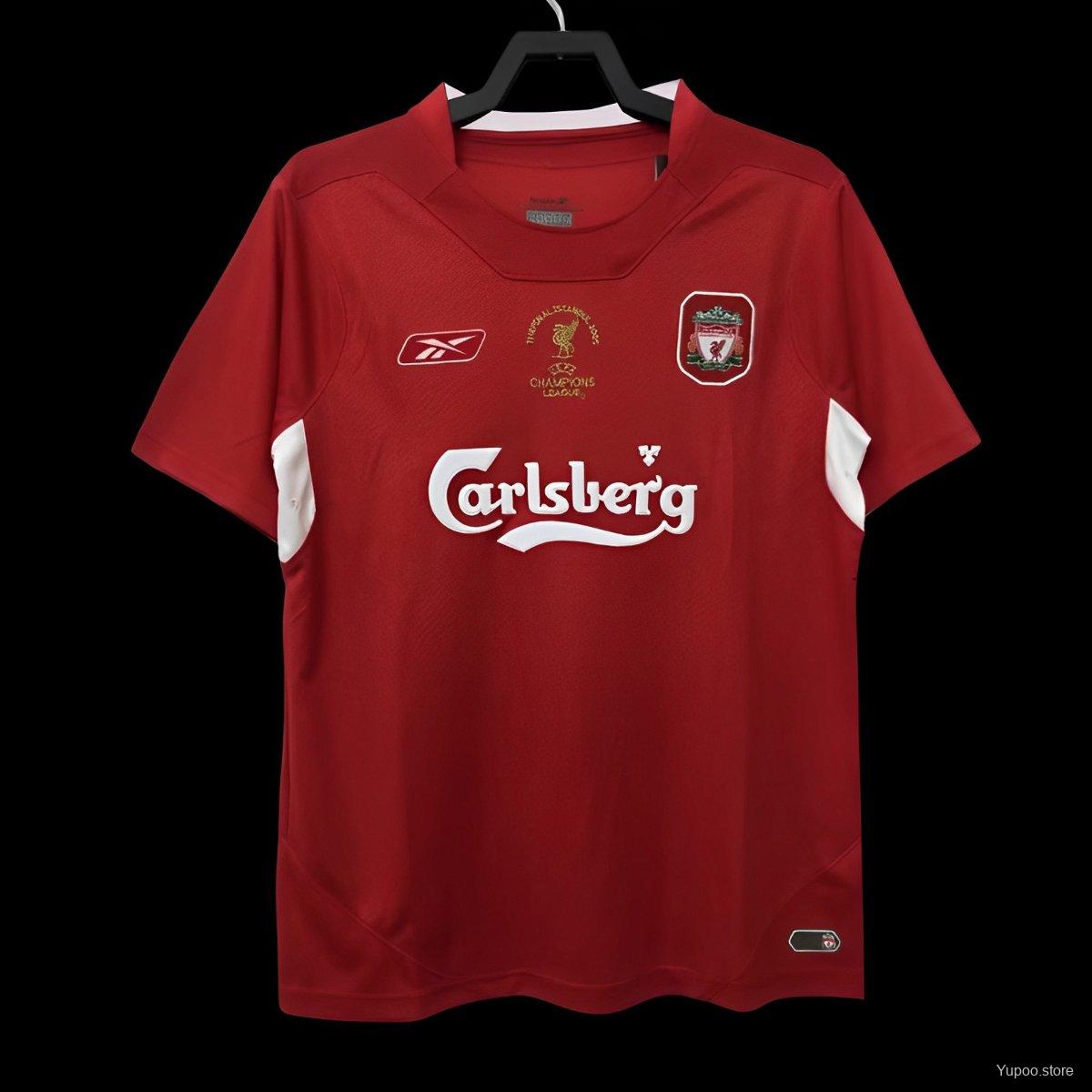 Camisola LIV 2004-05 Principal Final UCL