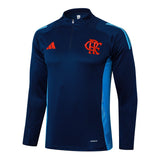 Fato de Treino CR Flamengo 2024-25 - Camisola com Fecho