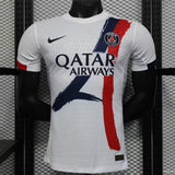 Camisola FC Paris Saint-Germain 2025-26 Alternativa Branca Versão Jogador