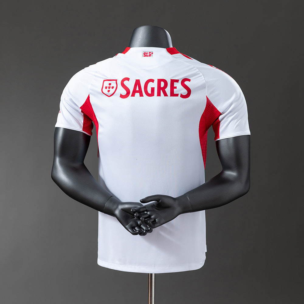 Camisola SLB 2025-26 Alternativa Branca Versão Jogador