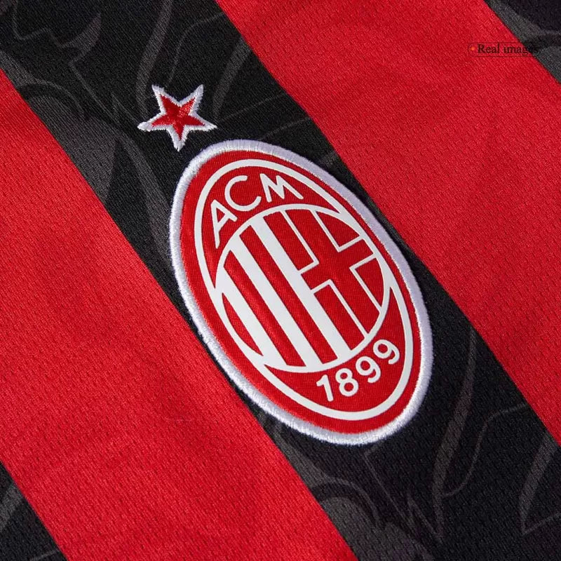 Camisola Manga Comprida Ac Milan 2025-26 Principal Versão Adepto