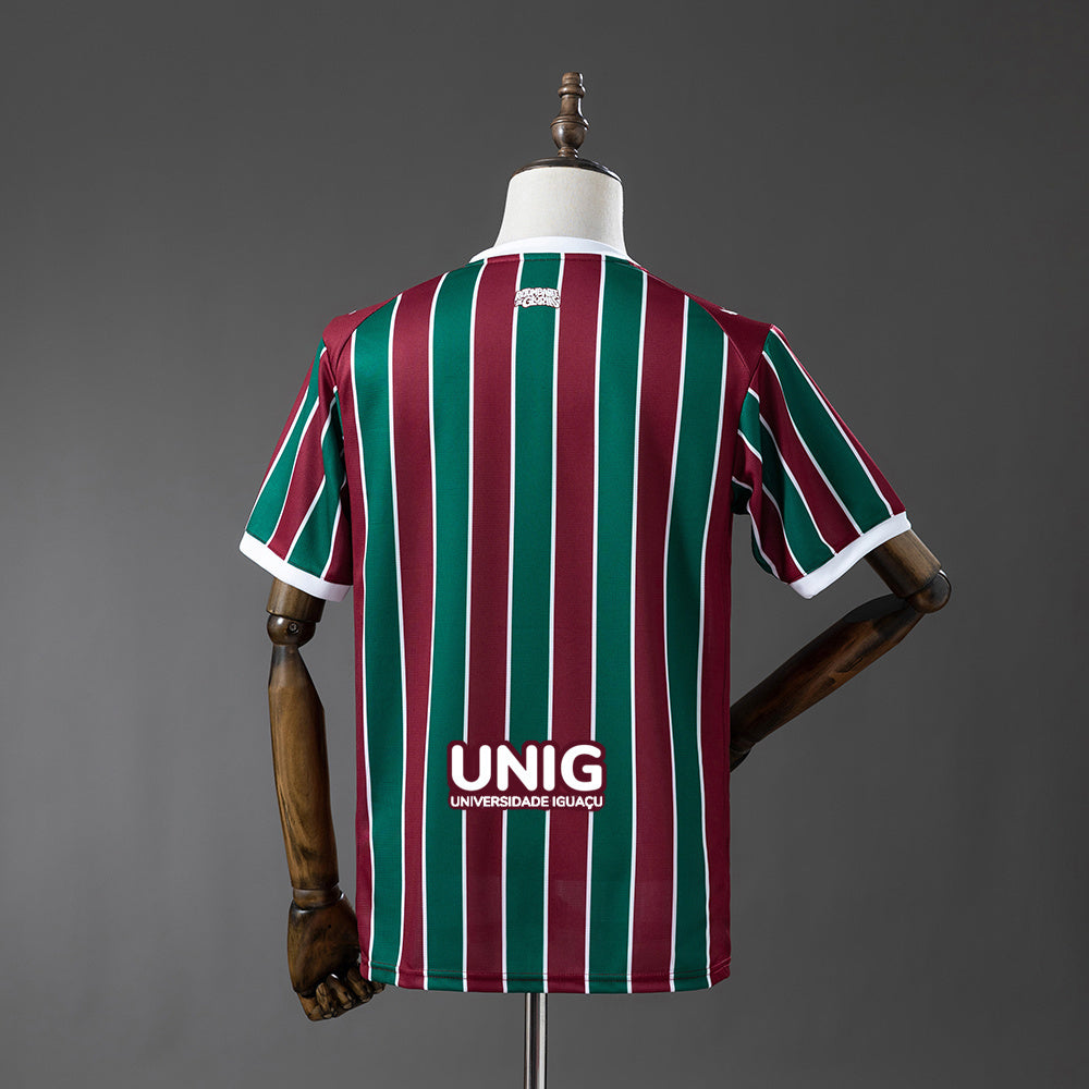 Camisola Fluminense FC 2026-27 Principal Versão Adepto Todos Patrocinadores