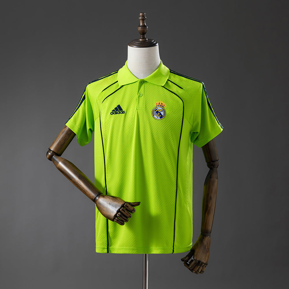 Polo Real Madrid CF 2025-26 Verde Floruscente