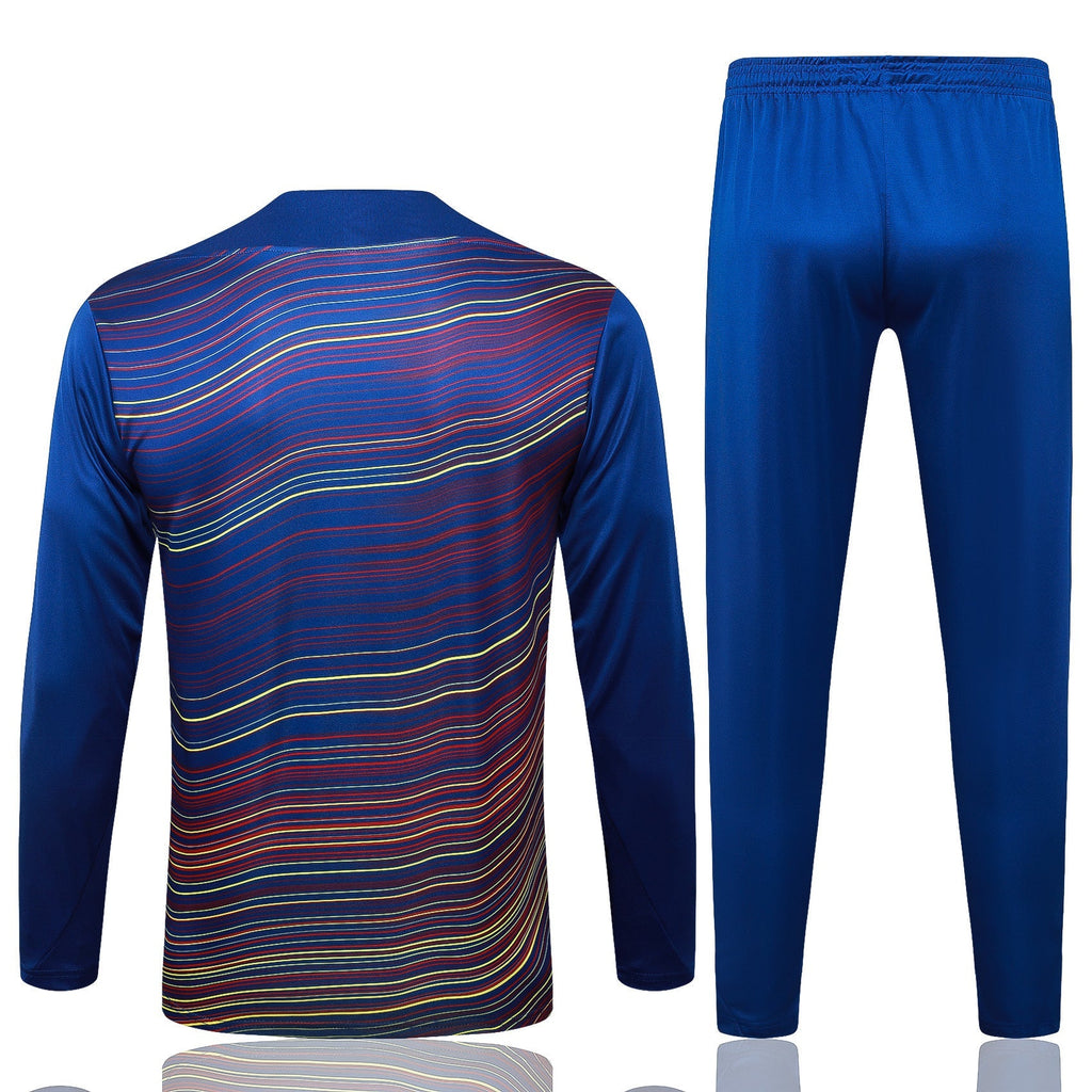 Fato de Treino FC Barcelona 2025-26 - Camisola com Fecho