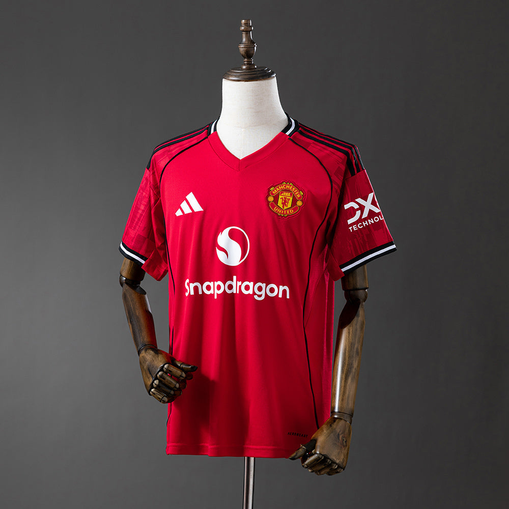 Camisola M-UNITED 2025-26 Principal Versão Adepto