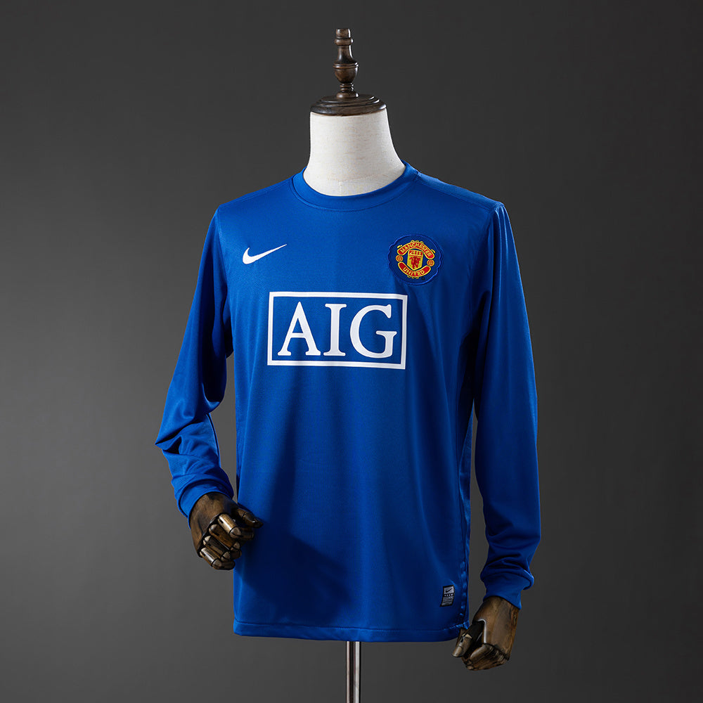 Camisola Manga Comprida M-UNITED 2008-09 Alternativa Versão Adepto