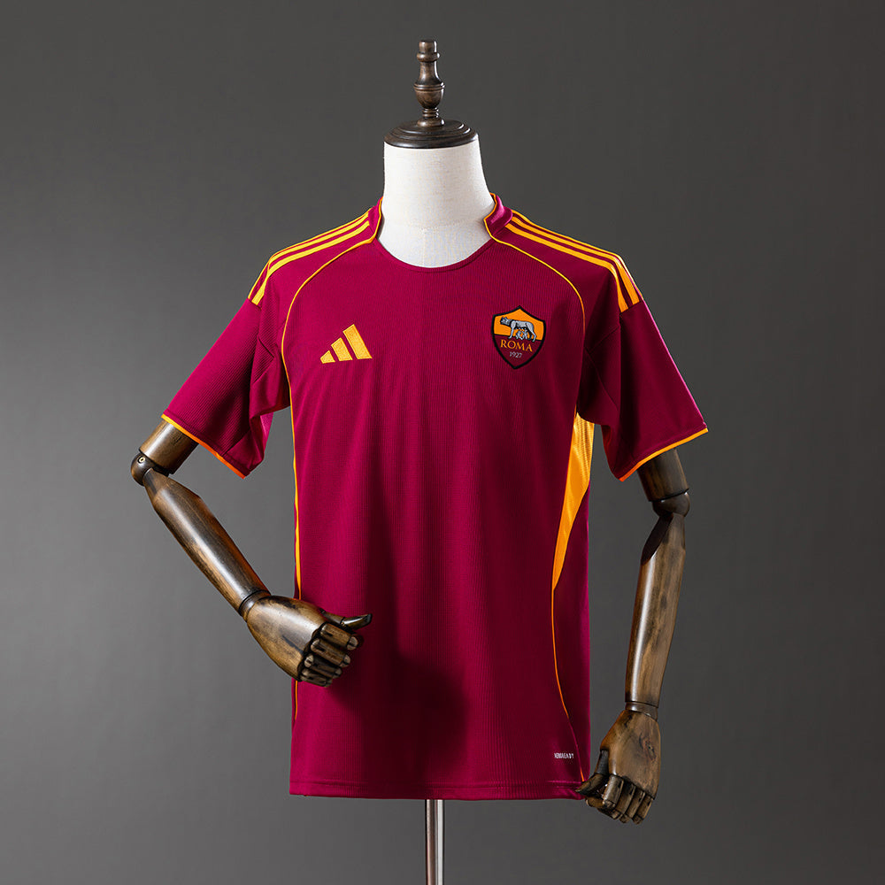 Camisola AS Roma 2025-26 Principal Versão Adepto