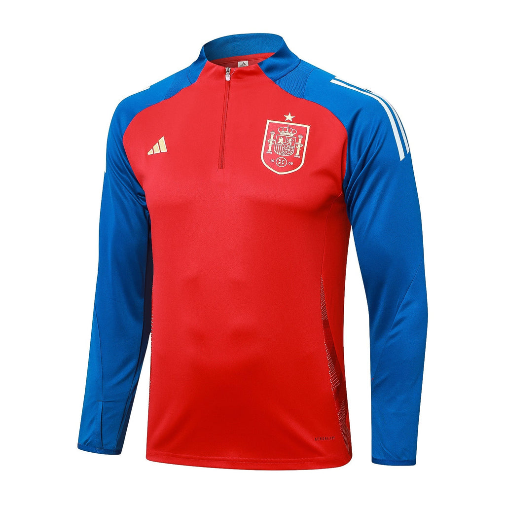 Fato de Treino Espanha 2025 - Camisola com Fecho