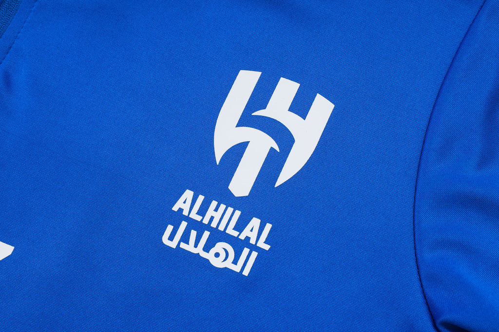 Fato de Treino Al-Hilal SFC 2025-26 - Camisola com Fecho