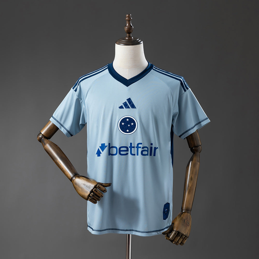 Camisola Cruzeiro EC 2025-26 Guarda-Redes Versão Adepto