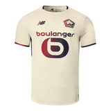 Camisola LOSC Lille 2025-26 Alternativa Branca Versão Adepto
