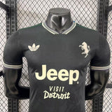 Camisola Juventus FC 2025-26 Alternativa Preta Versão Jogador