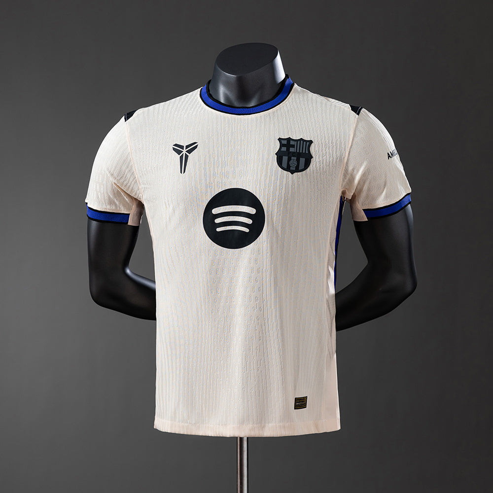 Camisola FC Barcelona 2025-26 Alternativa Amarela Versão Jogador