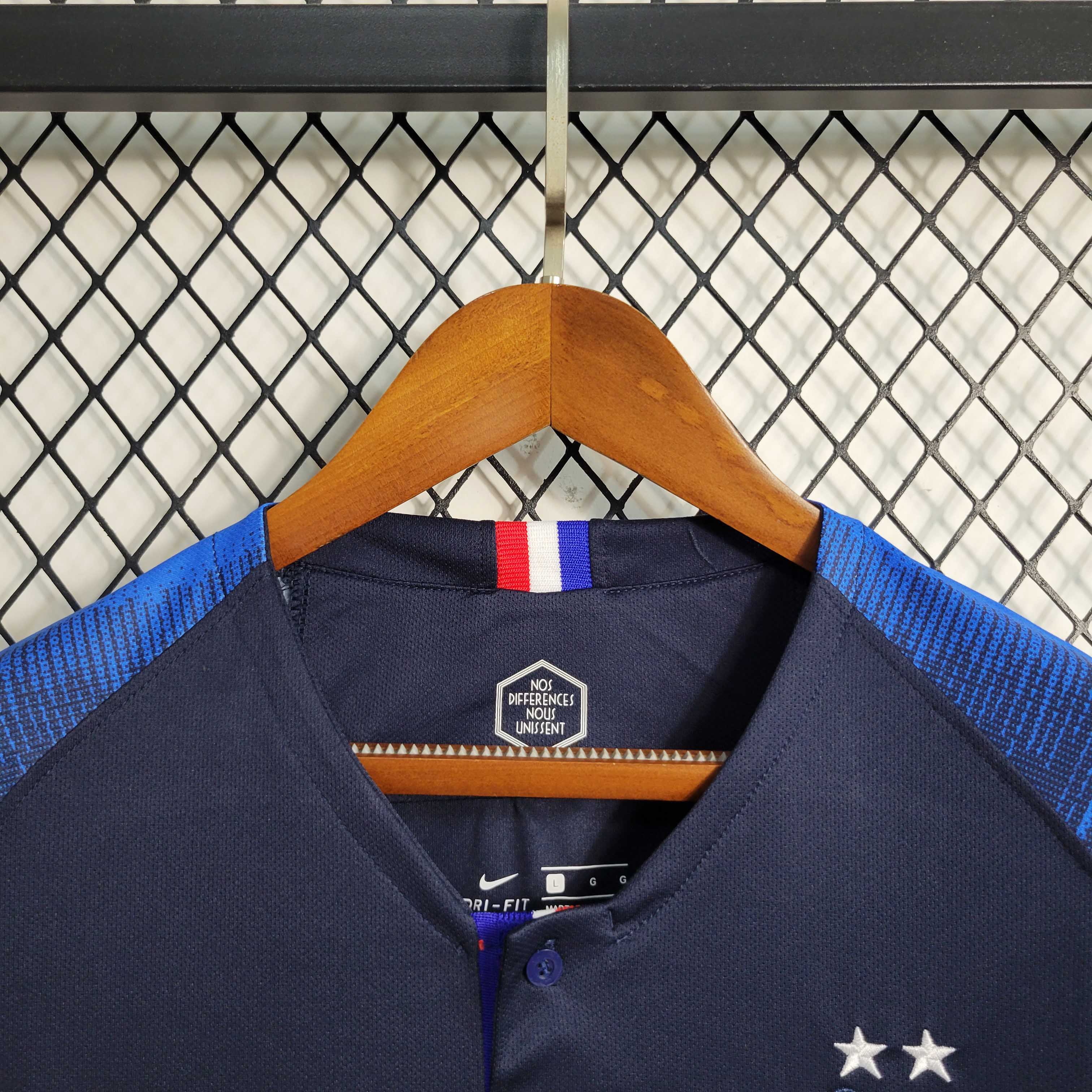 Camisola Manga Comprida França 2018 Principal
