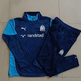 Fato Treino Olympique Marselha 2025-26 - Camisola com Fecho