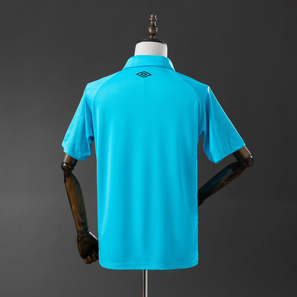 Camisola Santos FC 2025-26 Alternativa Azul Versão Adepto