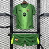 Kit Criança FC Barcelona 2025-26 Guarda-Redes