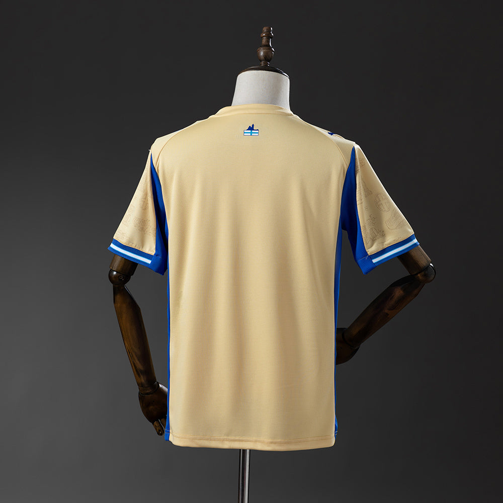 Camisola Olympique Marselha 2025-26 Alternativa Amarela Versão Adepto