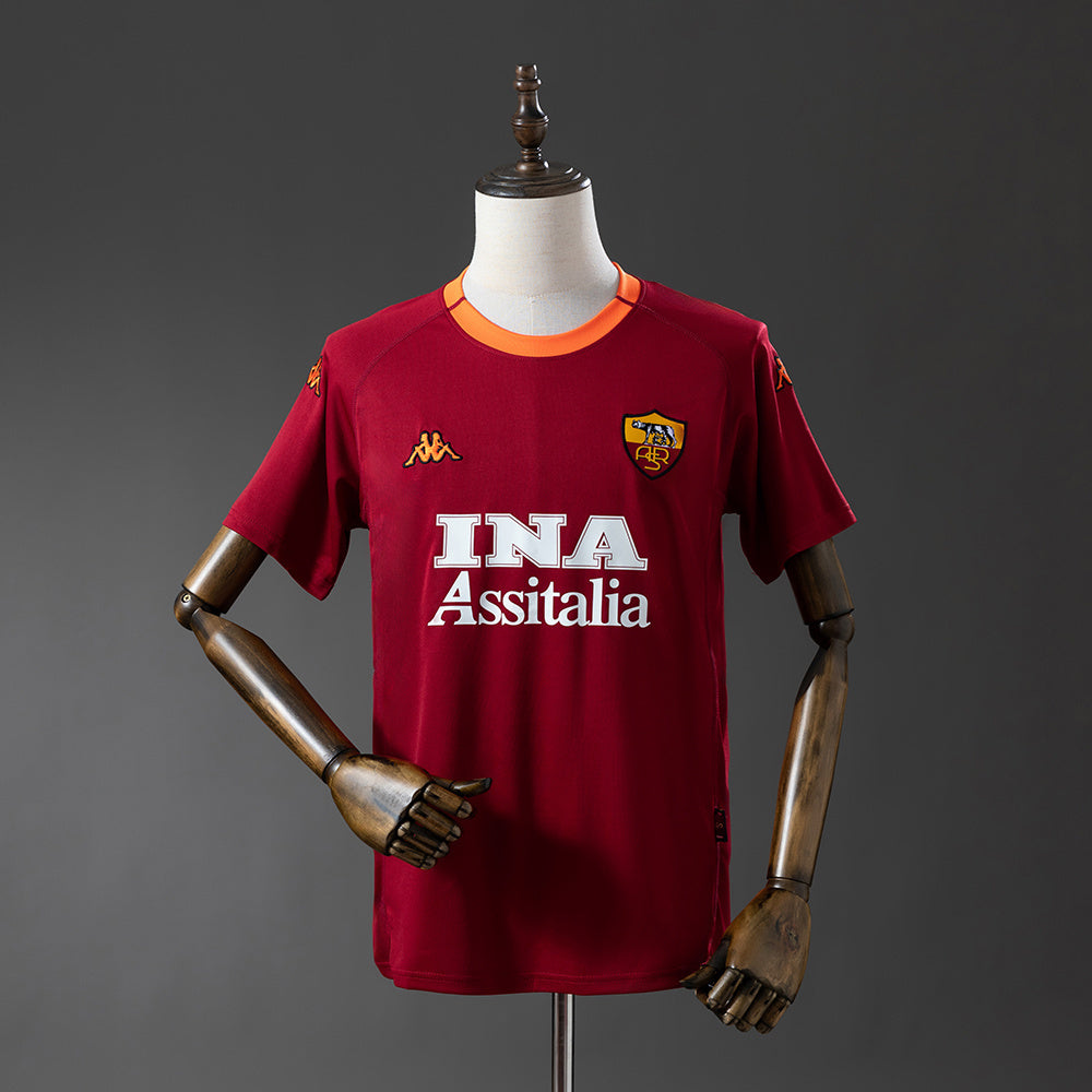 Camisola AS Roma 2000-01 Principal