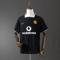 Camisola M-UNITED 2003-04 Alternativa Preta Versão Adepto