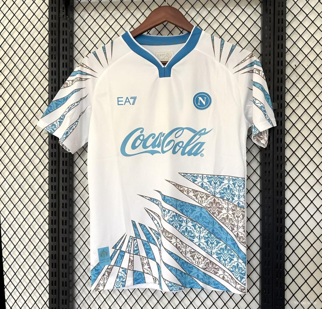 Camisola Napoles 2025-26 Pre-Match Versão Adepto