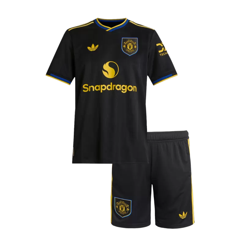 Kit Criança M-United 2025-26 Alternativo