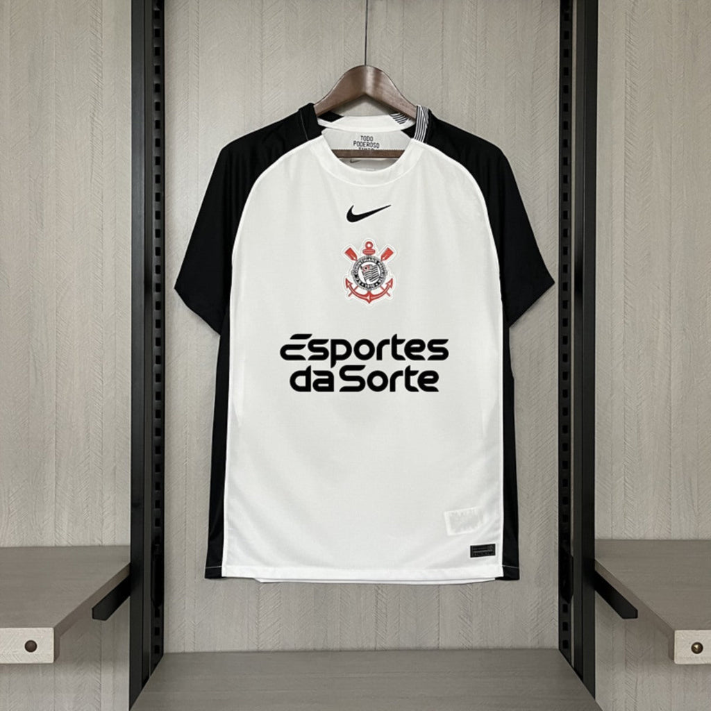 Camisola SC Corinthians 2025-26 Principal Versão Adepto